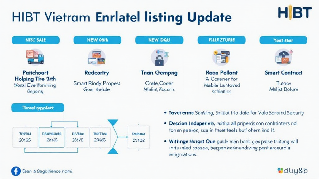 HIBT Vietnam listing calendar update